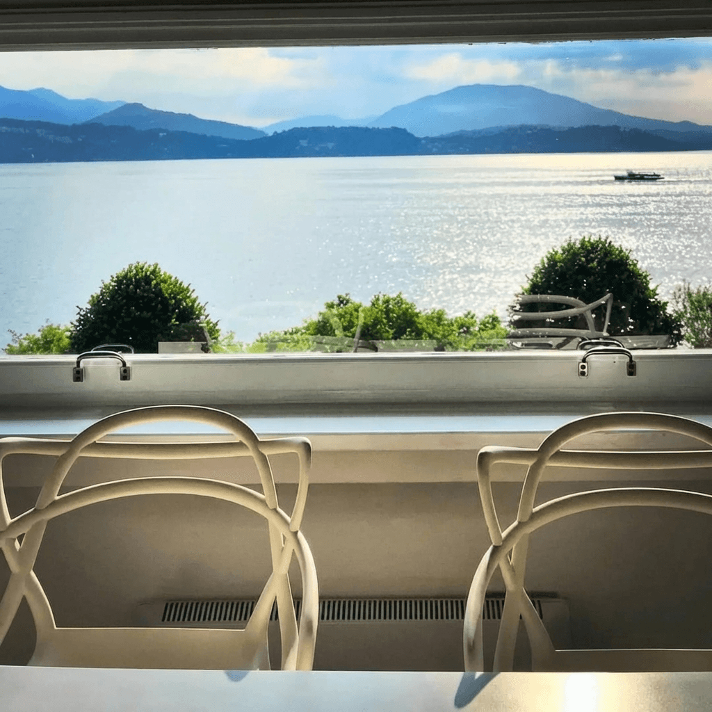 La mia casa sul lago con vista mozzafiato